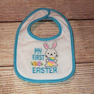 Nwot - Baby Bib - My First Easter